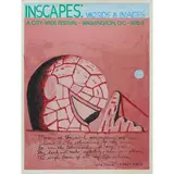 Philip Guston, "Inscapes: Words and Images, A City-Wide Festival-Washington, DC-1976-7,", 1977, screenprint, with poem