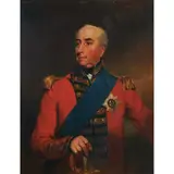 Sir William Beechey, Portrait of a British Officer, Knight of the Garter, oil on lined canvas. Late 18th/early 19th-century. [Approximate dimensions -