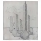 Xavier Esqueda, Untitled, Lápiz de grafito sobre papel