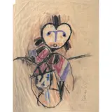 Francisco Toledo, Untitled, Pastel sobre papel