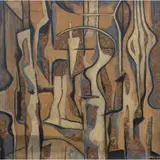 Óscar Gutman, Nostalgia Z, 2006, Mixta sobre tela