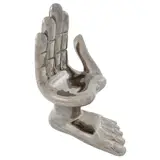 Mano-silla by Pedro Friedeberg, Escultura en cerámica con pintura metálica, offered Sep 2023
