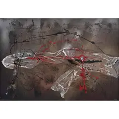 Manel Pujol Baladas, Espacios interminables, 2018, Mixta sobre cartón