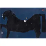 Arturo Morín, El abanderado Xóchitl, 2023, Mixta sobre tela