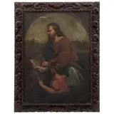 MÉXICO, SIGLO XIX by San Mateo Evangelista, Óleo sobre tela, offered Sep 2023