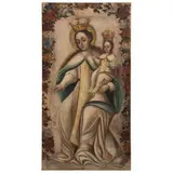 Virgen de la Merced, MÉXICO, SIGLO XIX, Óleo sobre tela