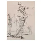 Untitled by Salvador Dalí, Grabado a la punta seca Epruvre de artiste, offered Sep 2023