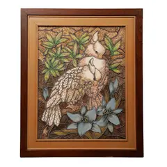 Aves by Anónimo, Mixta sobre masonite, offered Sep 2023