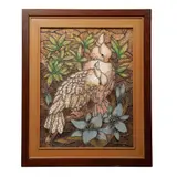 Anónimo, Aves, Mixta sobre masonite