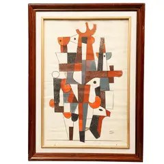 Untitled by Carlos Mérida, Serigrafía 4 / 20, offered Sep 2023
