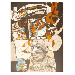 Untitled by Javier Arévalo, Litografía 46 / 50, offered Aug 2023