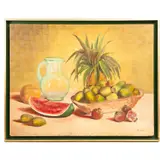 Moshinsky, Bodegón tunas, Óleo sobre tela