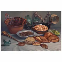 Untitled by Alfonso Tirado, 1977, Óleo sobre tela, offered Aug 2023
