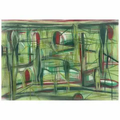 Naturaleza by Gabriel Macotela, Pastel sobre papel, offered Aug 2023