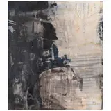 Luca Bray, La silenciosa noche, 2001, Óleo sobre lino
