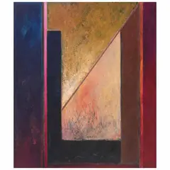Ignacio Salazar, Mitla, 1985, Óleo y acrílico sobre tela