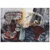 Julio Chico, El faldón, 1996, Óleo sobre tela