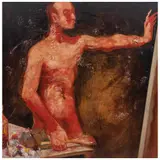 Luciano Spano, Para la pintura, 1997, Óleo sobre tela