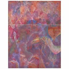 Jesús Urbieta, Untitled, Óleo y arena sobre tela