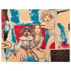 Leonel Góngora, Untitled, Litografía 9 / 50