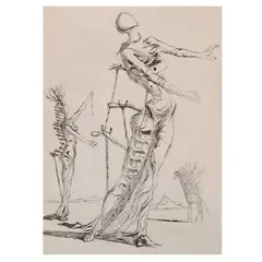 Untitled by Salvador Dalí, Grabado a la punta seca Epruvre de artiste, offered Aug 2023
