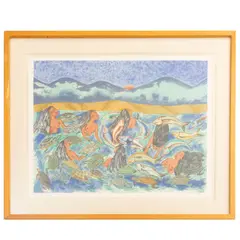 Sirenas by Juan Alcázar, Serigrafía P.A. VIII / XX, offered Aug 2023