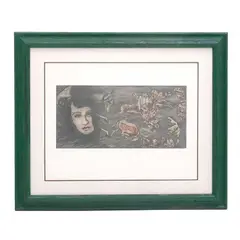 Carla Rippey, La huída de Dora Maar, Grabado al aguatinta 25 / 60
