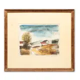 Maurice de Vlaminck, L'arbre vert II, 1924, Litografía 13 / 100