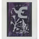 Georges Braque, Pájaro blanco y Malva, Chapelle St. Bernard, Litografía sin número de tiraje