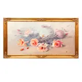 Flores by Navarro, Óleo sobre tela, offered Jul 2023