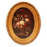 Anónimo, Bouquet, Óleo sobre tela