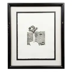 Florero y barquito by Joy Laville, Serigrafía, offered Jul 2023