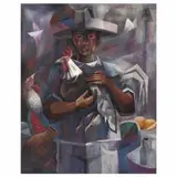 Romeo Tabuena, Untitled, 1980, Acrílico sobre tela