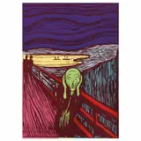 IIIA.58 (d): The scream (After Munch) by Andy Warhol, Serigrafía 107 / 1500, offered Jun 2023