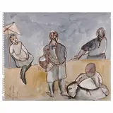 Sergio Hernández, Untitled, Tinta sobre papel