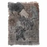 Sergio Hernández, Untitled, Mixta sobre papel arroz