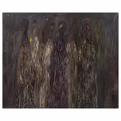 Waldemar Sjölander, Pintura, 1952, Óleo sobre tela