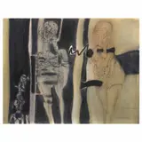 Untitled by Gilberto Aceves Navarro, Tinta y acuarela sobre papel, offered Jun 2023