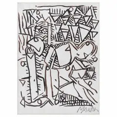 Gabriel Macotela, Untitled, Tinta sobre papel