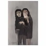 Luis Nishizawa, Sin título (Yoko Ono y John Lennon), de la serie La Gente