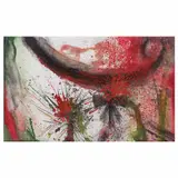 Julio Chico, Verde, blanco y rojo, 1996, Acrílico sobre tela