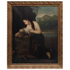 SIGLO XIX by María Magdalena, Óleo sobre tela, offered Jun 2023