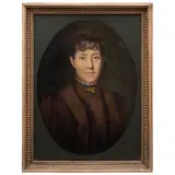 Retrato de Dama, SIGLO XIX