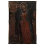 MÉXICO, SIGLO XVIII by Virgen Dolorosa Con las Arma Christi, Óleo sobre tela, offered Jun 2023