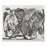 Alejandro Santiago Ramírez, Untitled, Litografpia 16 / 20