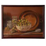 Armando Ahuatzi, Bodegón, Óleo sobre masoita