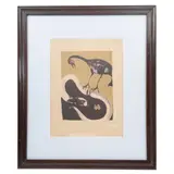 Francisco Toledo, Ave y serpiente, Litografía 47 / 70