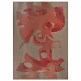 Pedro Coronel, Sin título (proyecto para escultura), Pastel y lápices de color sobre cartoncillo