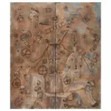 Sergio Hernández, El sueño de la mariposa, 2000, Óleo sobre tela