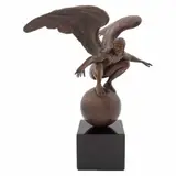 Jorge Marín, Ensayo sobre grabado, 2015, Escultura en bronce 11 / 20 en base de mármol